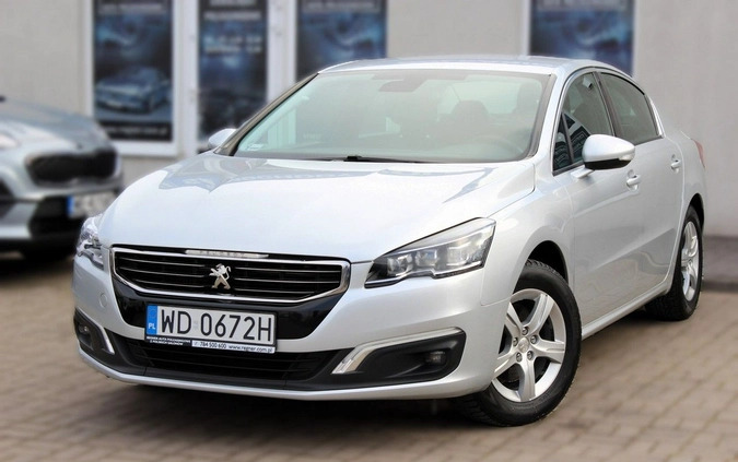 Peugeot 508 cena 43900 przebieg: 136000, rok produkcji 2017 z Szamocin małe 254